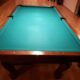 Antique Brunswick Pool Table