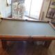 Pool Table - Maple with Leather Pockets & Accessories